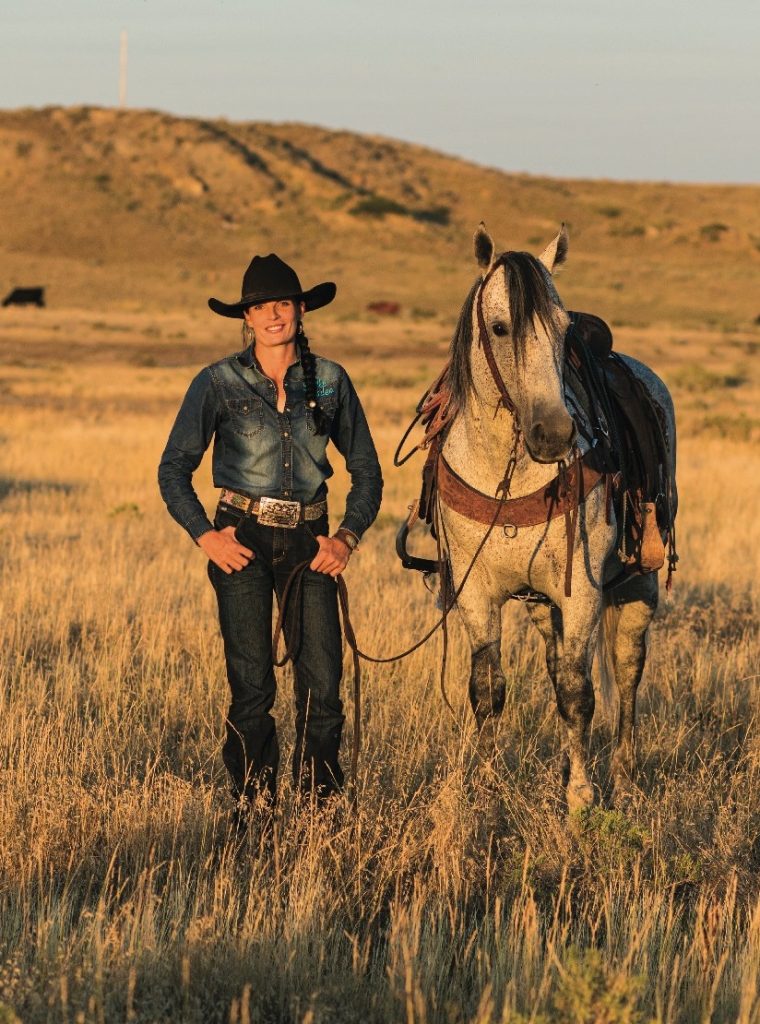 Horses have taken Montana horsewoman Elle Parker from three-day eventing and jumping to ranching and rodeo.