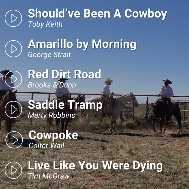 Classic cowboy playlist