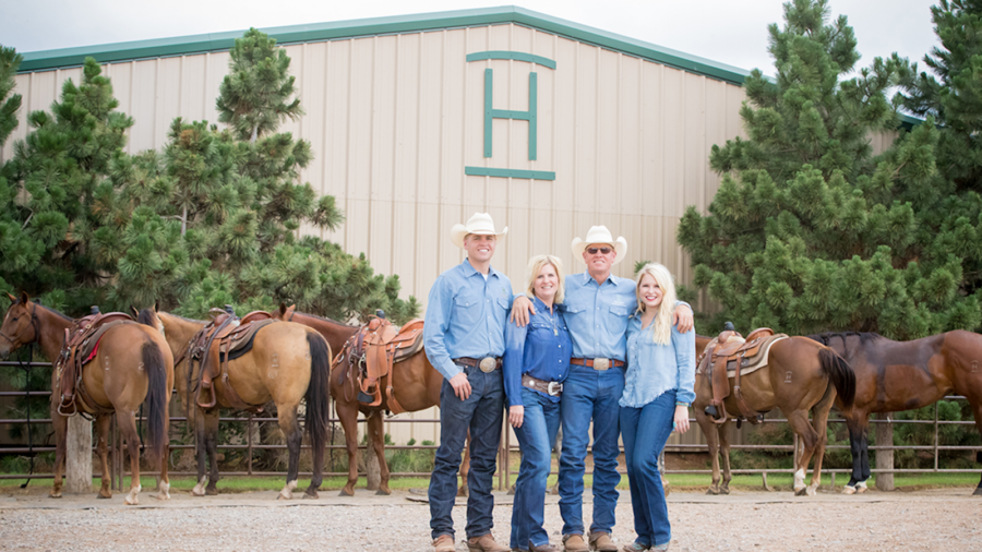 photo of phil haugen and family