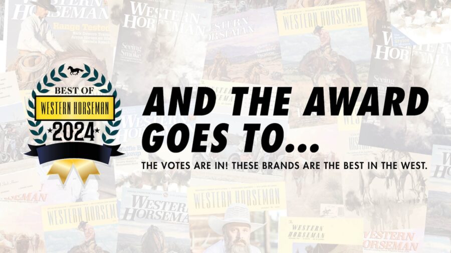 2024 Best of Western Horseman awards and the winner goes to graphic