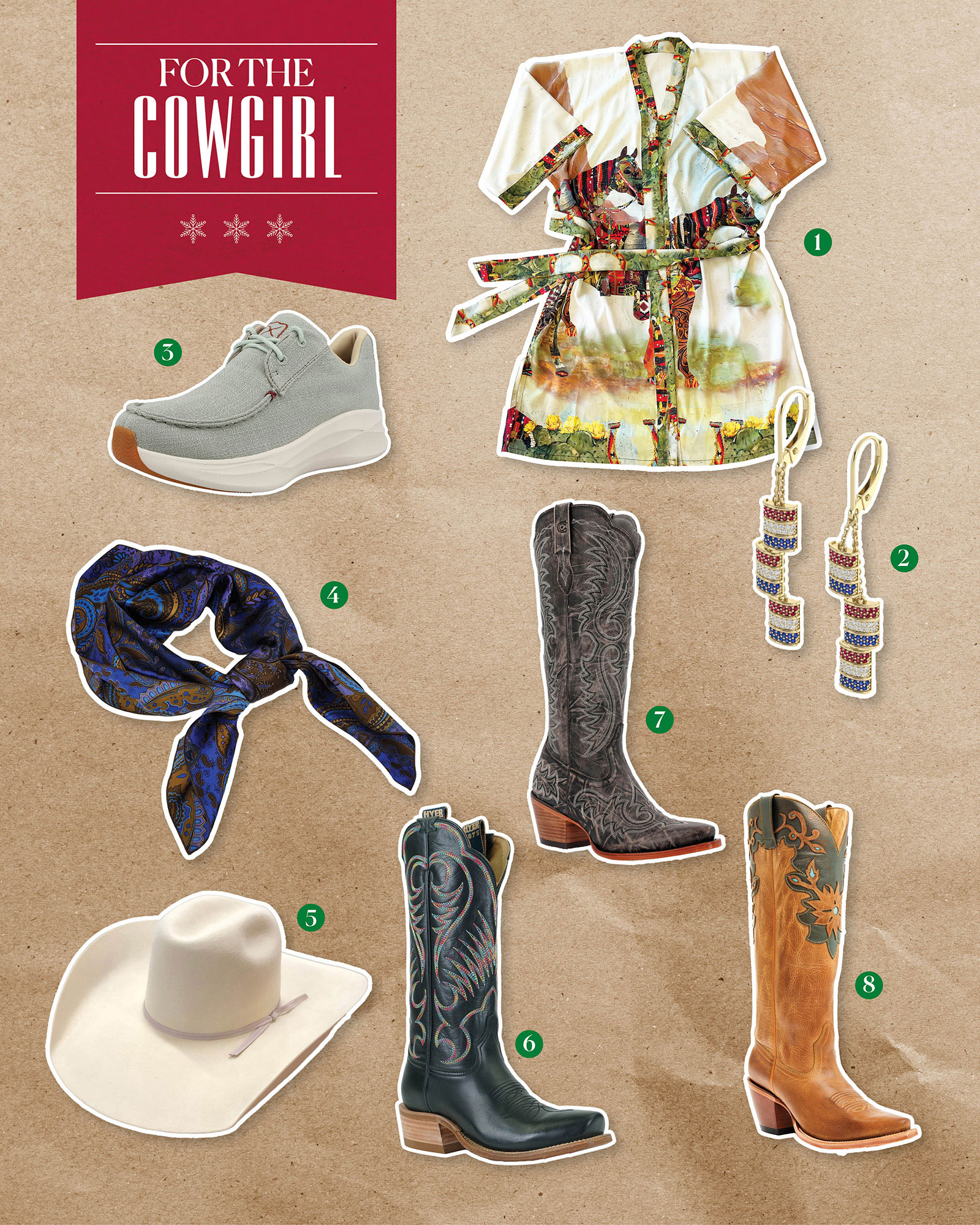 for the cowgirl Christmas gift ideas