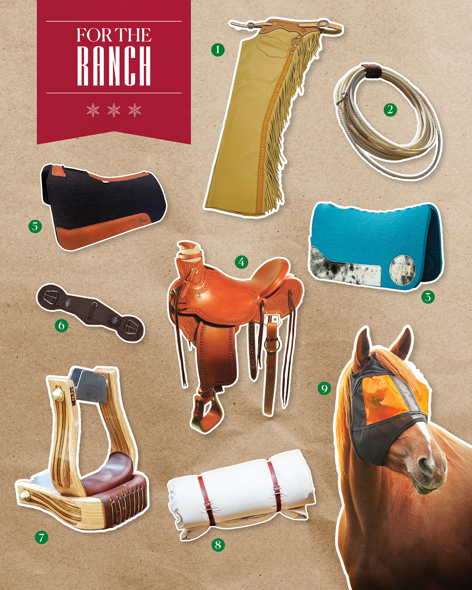Christmas gift ideas for the ranch