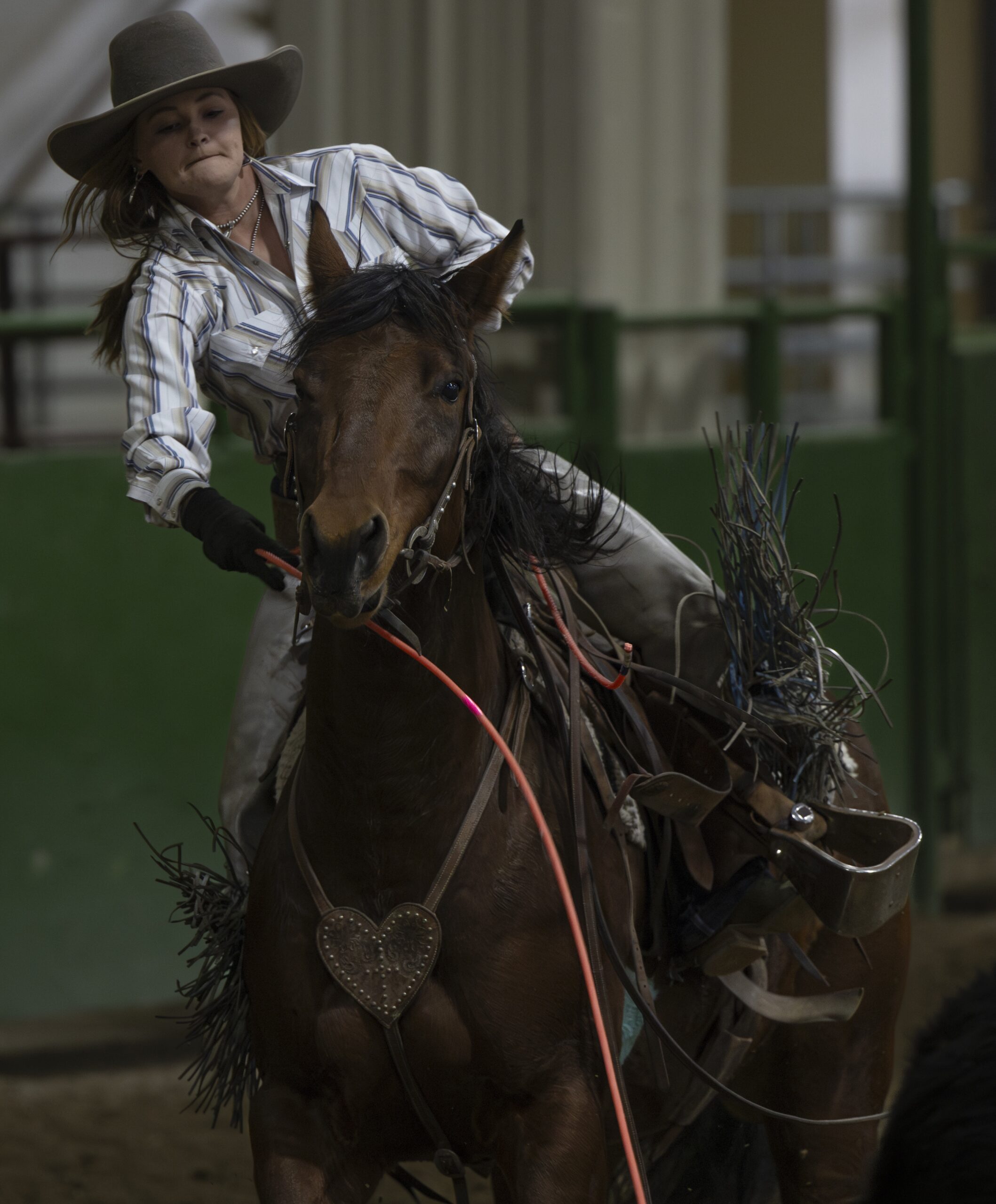 For years, women have helped on buckaroo outfits, whether they were horseback, working on the ground, taking care of kids or feeding the crew. Darby Winters was among the five women eligible for the Women’s Incentive Award at the 2023 event.