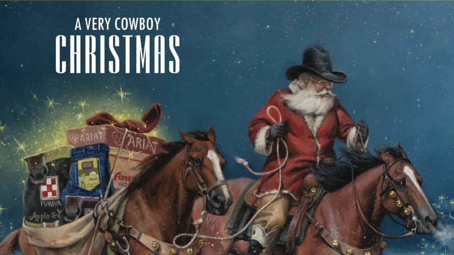 "A Very Cowboy Christmas" Art by Jack Sorensen