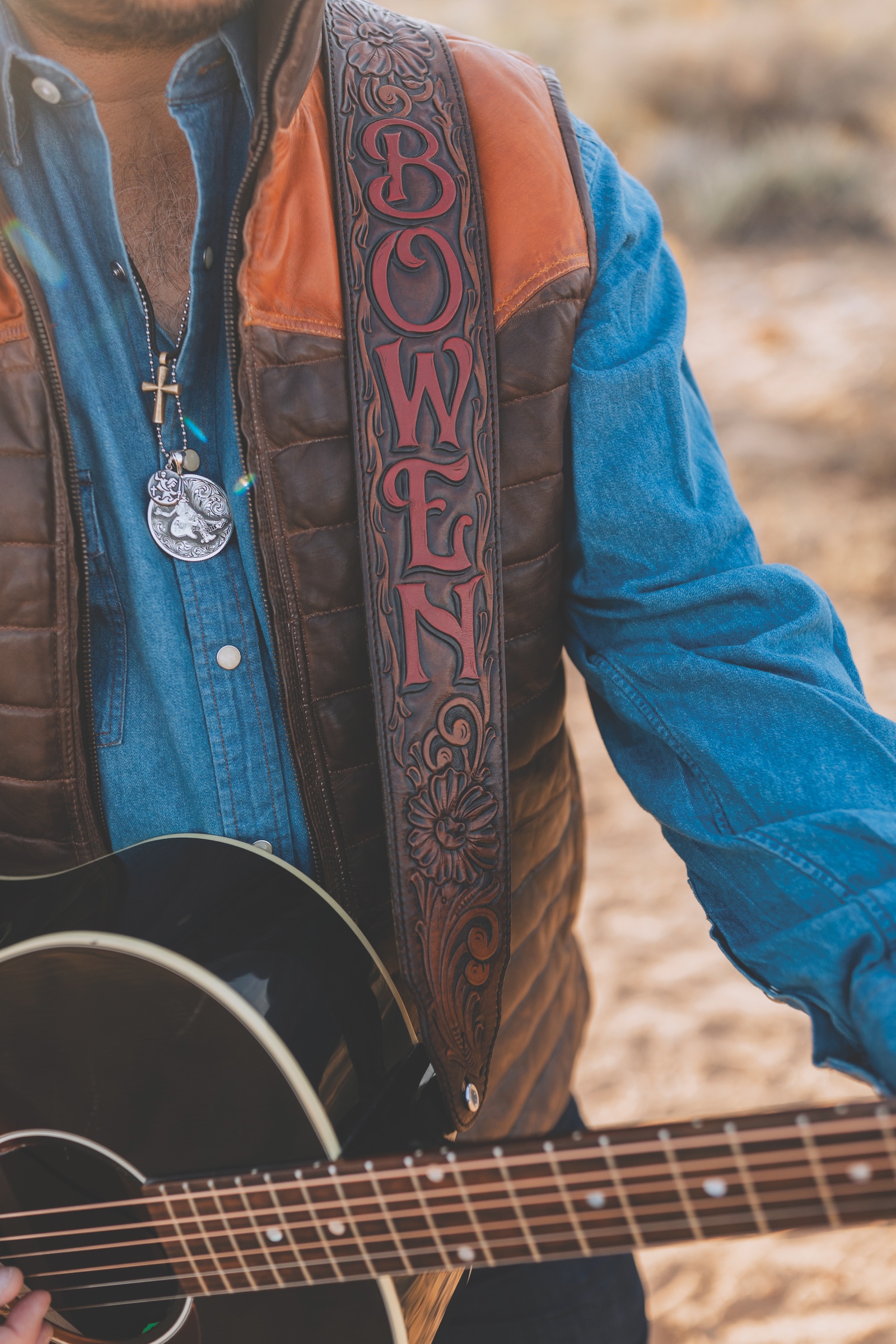 Bowen's new album, "Flyin," is different than anything he has every released, crossing between genres with a diverse selection of song styles but still holding true to the brutally honest lyrics Bowen is know for. Photography by Chester Marc