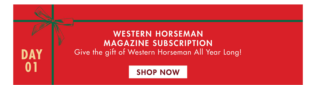 Give a gift Western Horseman subscription