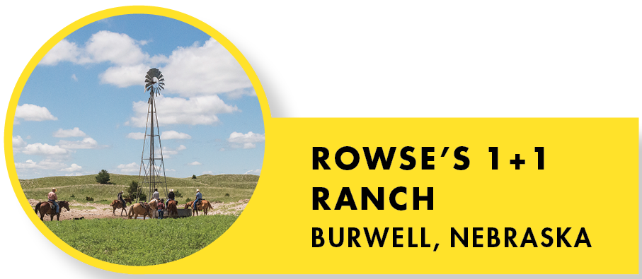 rowse's 1 + 1 ranch