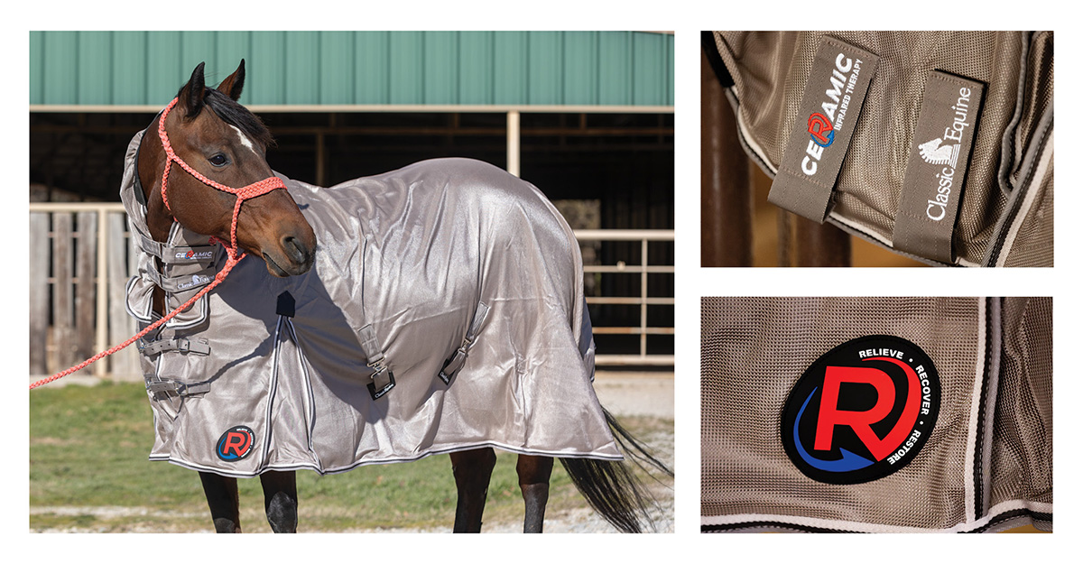 classic equine ceramic sheet