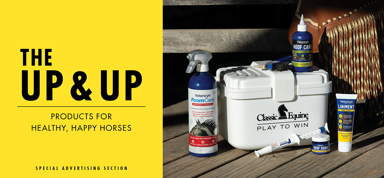 Spring Horse Health products from the 2025 April Special Advertising Section