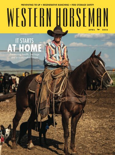 Western Horseman April 2025 cover