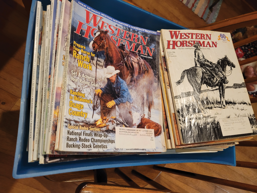 Western Horseman magazines