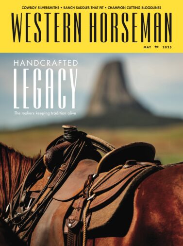 May 2025 cover of Western Horseman