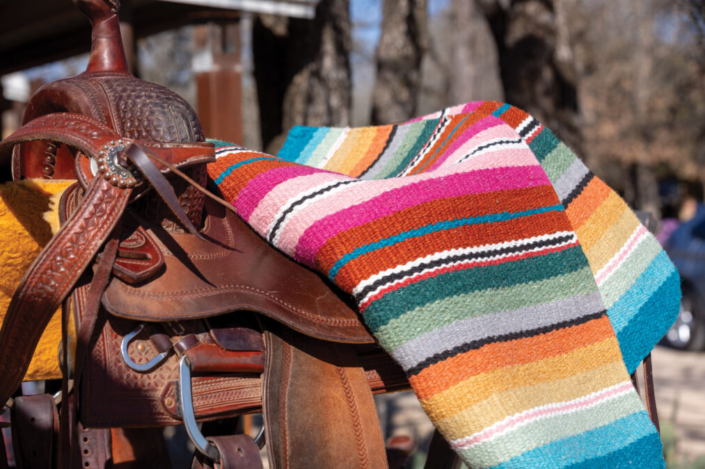 wool string tack collection