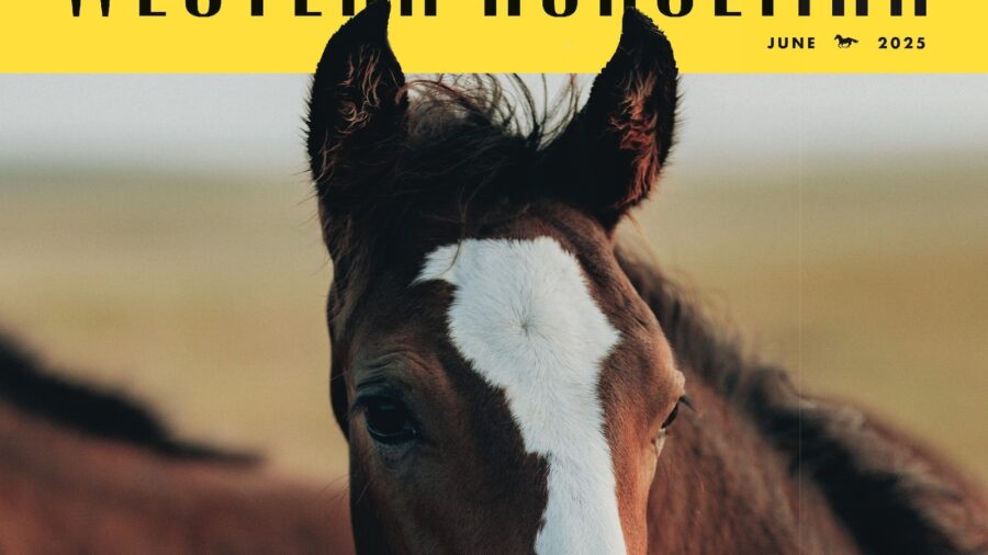 the cover of the june 2025 issue of Western Horseman