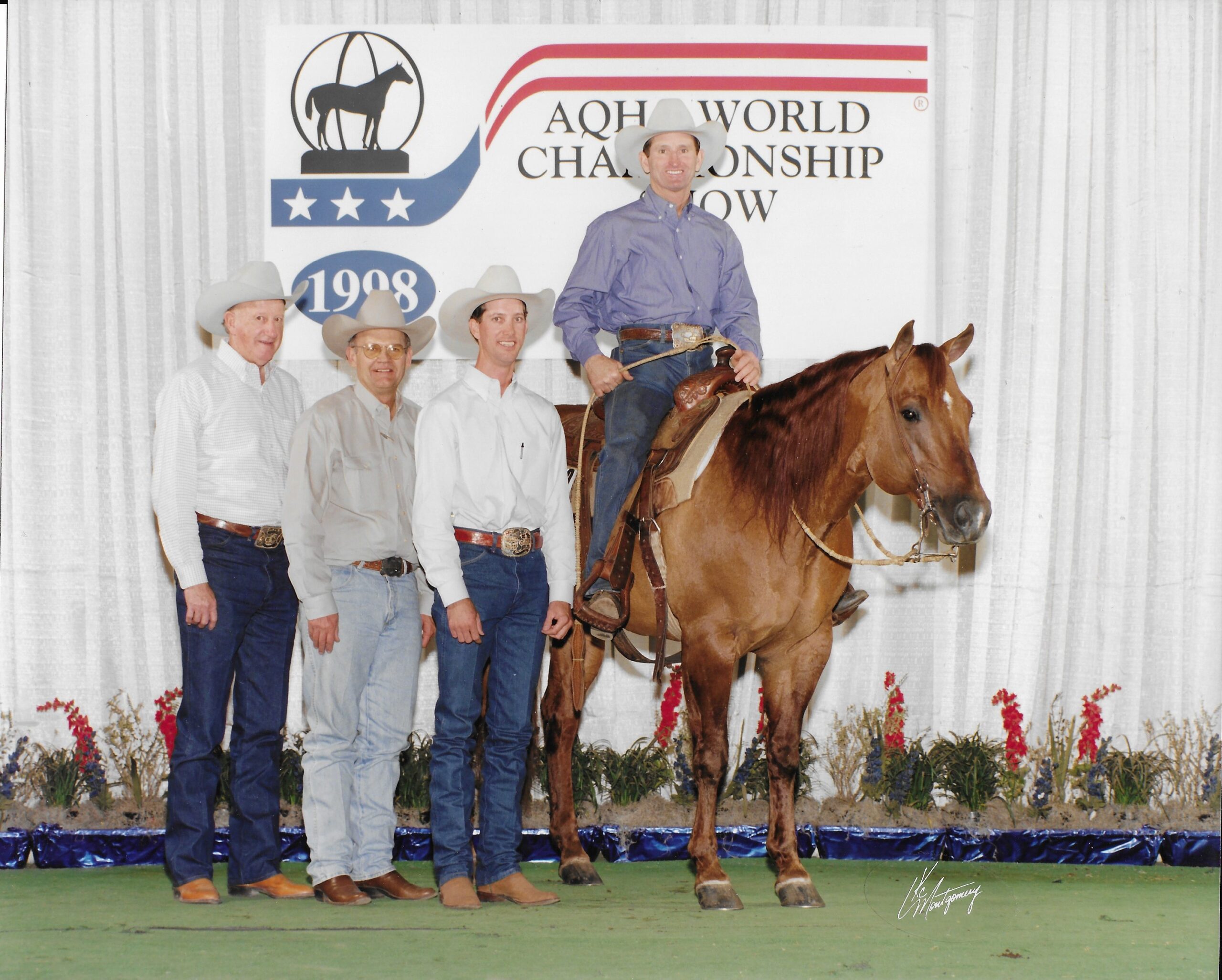 Mr Sun O Lena (horse), Frank Perkins, Dr. Glenn Blodgett, Don Perkins and Bobby Lewis