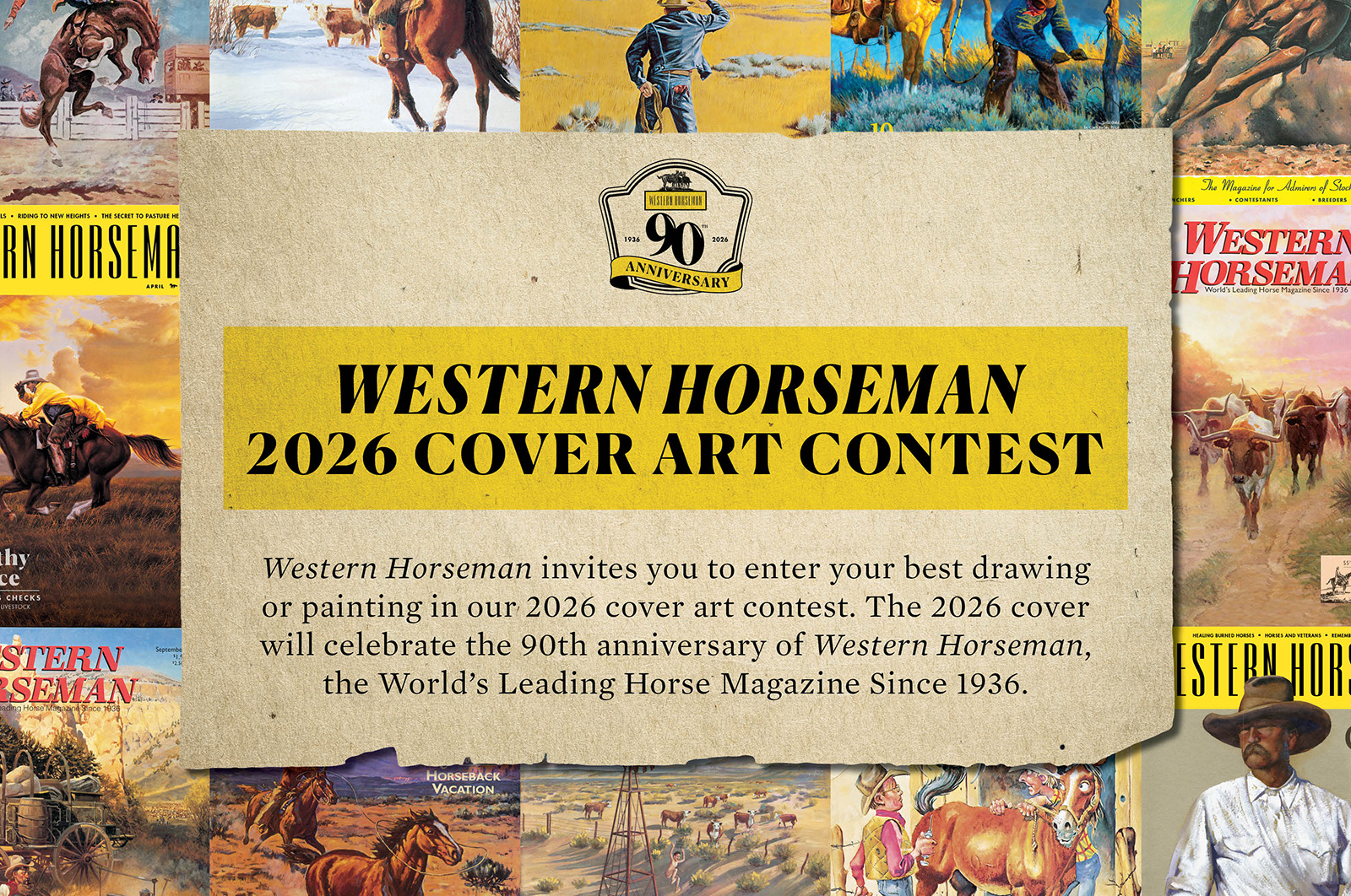 Western Horseman 2026 Cover Art Contest