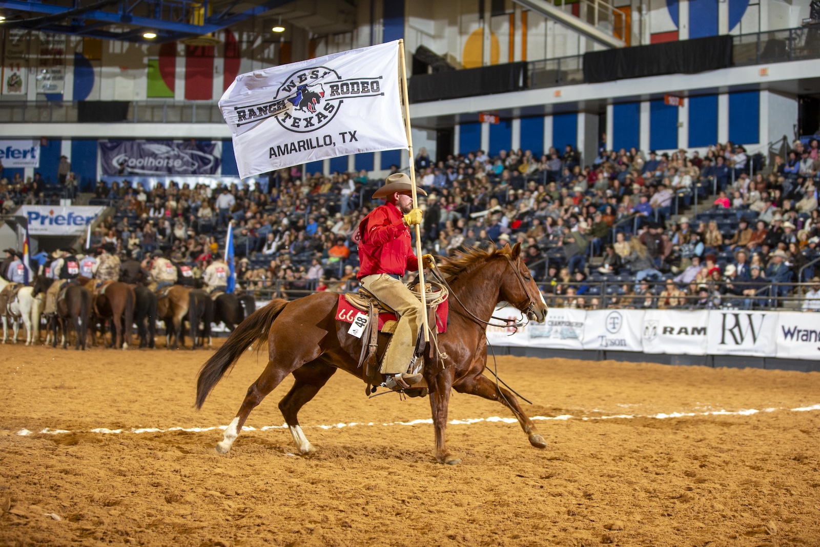 West Texas Ranch Rodeo Grand Entry