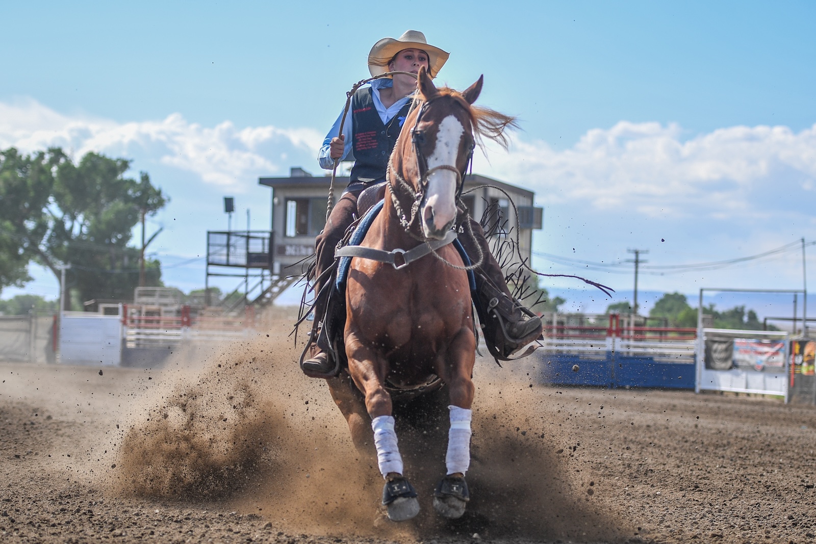 Betty Branquinho Cowhorse competition at CHSRA