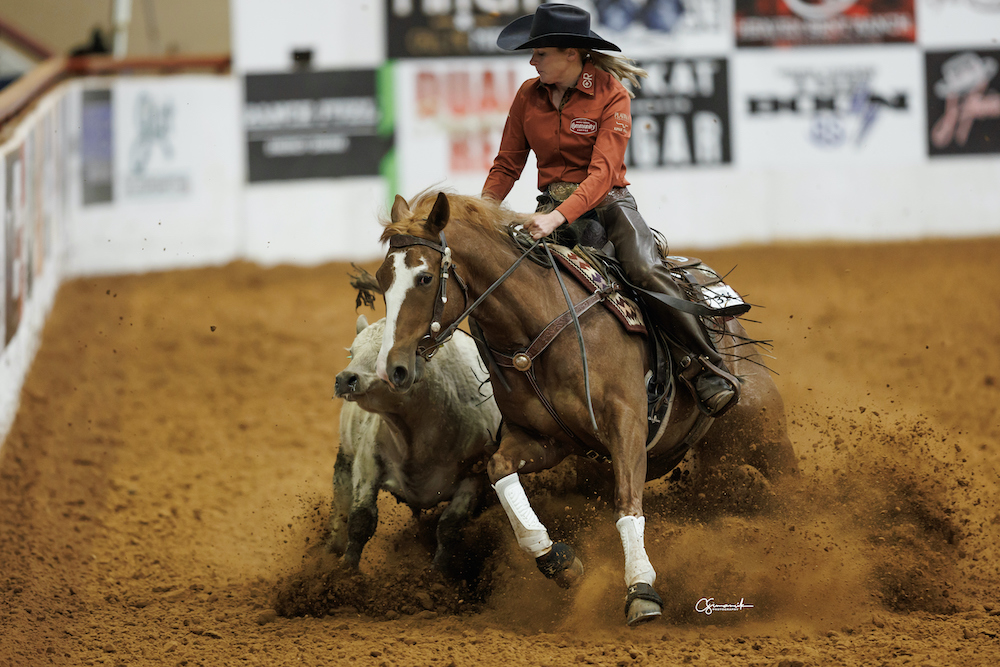 Sarah Dawson, NRCHA $2 Million Rider, chooses ClassicFit boots.