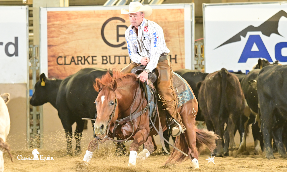 Matt Gaines, an NCHA Hall of Fame Rider, chooses the Legacy2™ boots.  