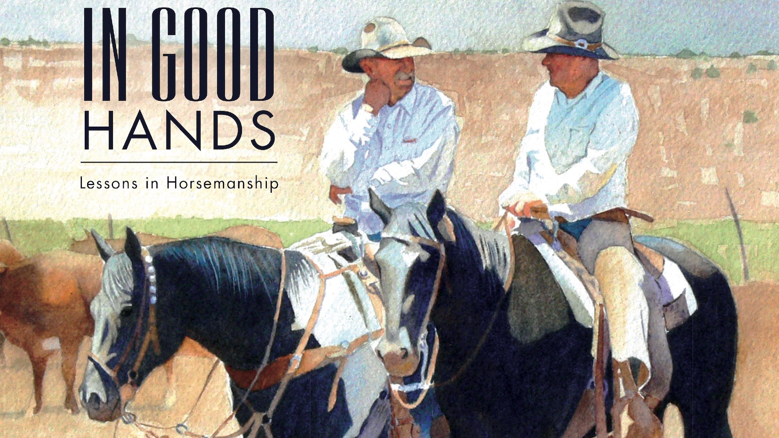 "Hambrick and Haskins" is a watercolor painting by artist Mark Kohler