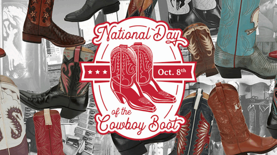 Justin Boots National Dat of the Cowboy Boot