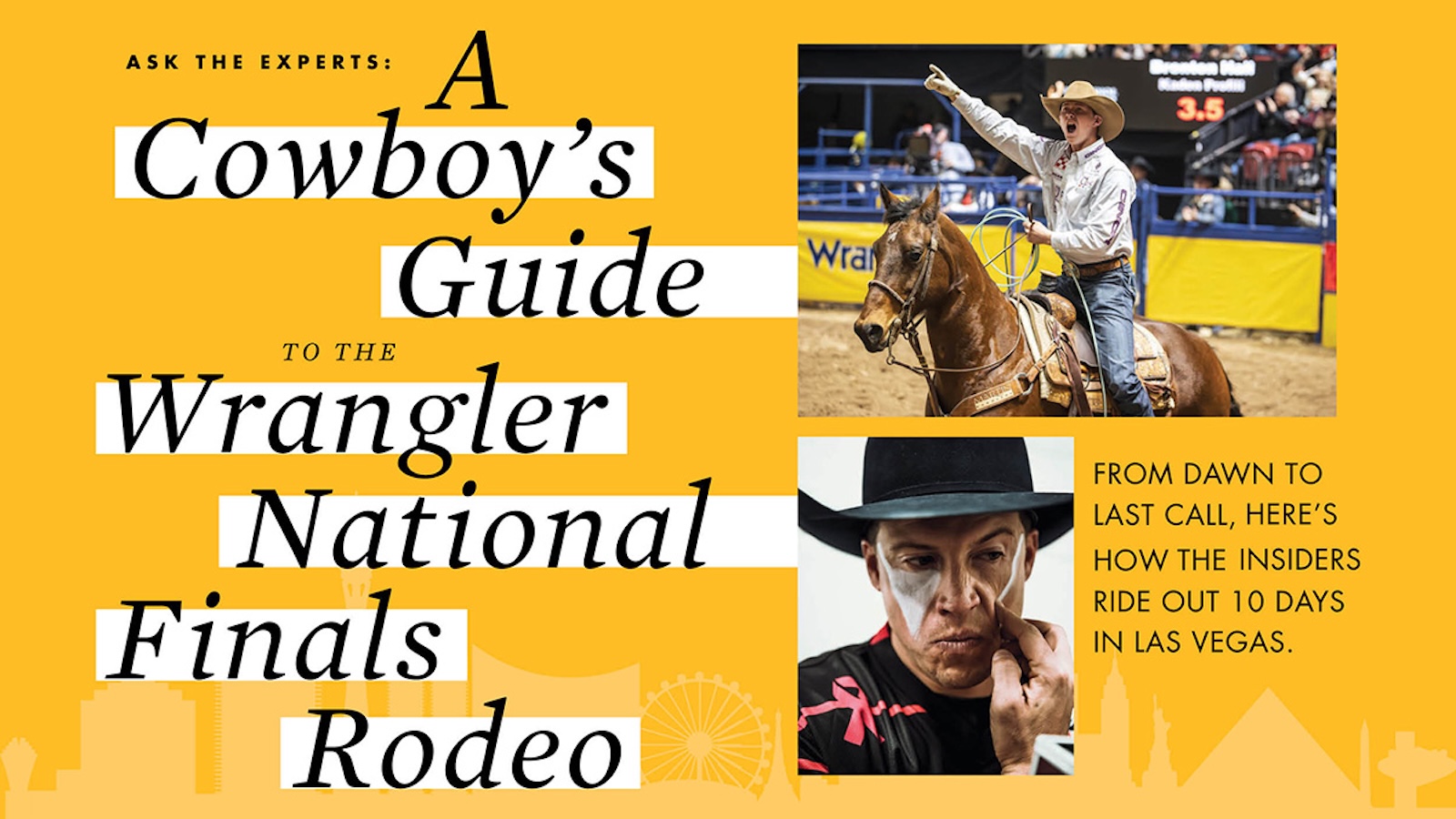 A cowboys guide to the wrangler national finals rodeo